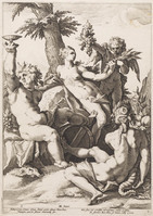 KG 02633
<br/>
Venus, Bacchus en Ceres
<br/>
<em>Matham, Jacob (1571-1631)</em>